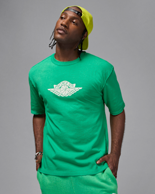 【NIKE】Jordan ティファニーブルー Tシャツ NIKEナイキ JORDANエアジョーダンロゴTシャツXL ティファニー